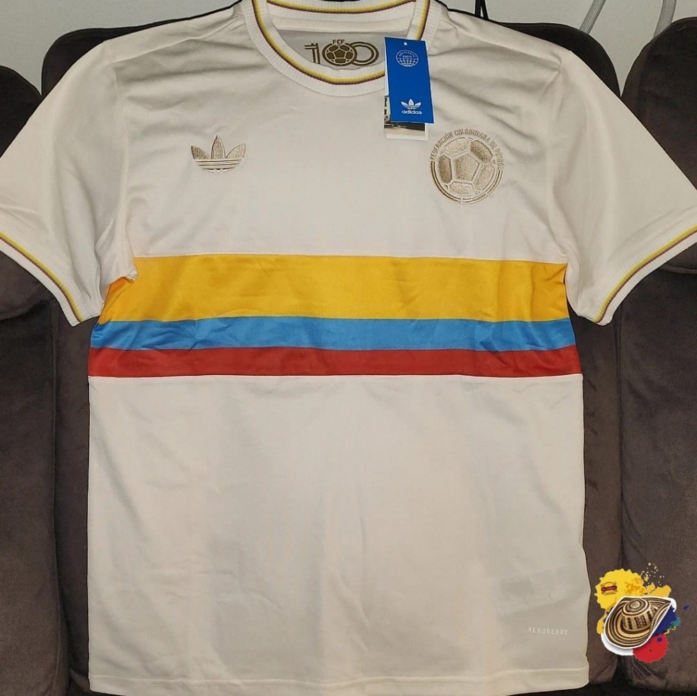 Colombia national team shirt special edition of the 100 years